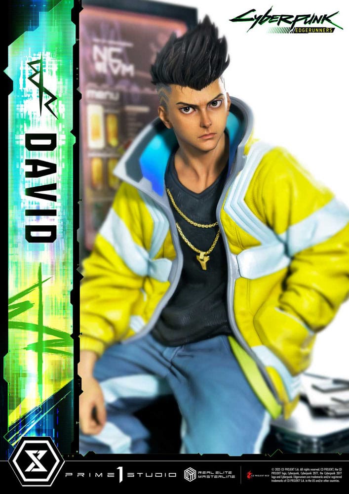 Cyberpunk: Edgerunners Real Elite Masterline Series Statue 1/4 David 58 cm 4582647121530