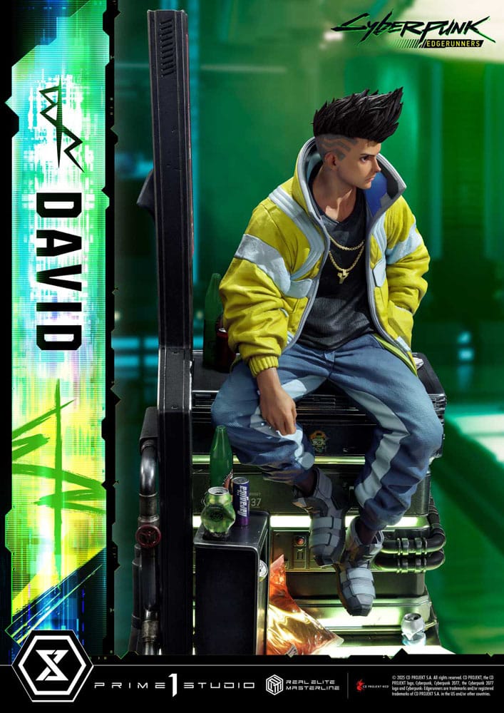 Cyberpunk: Edgerunners Real Elite Masterline Series Statue 1/4 David 58 cm 4582647121530