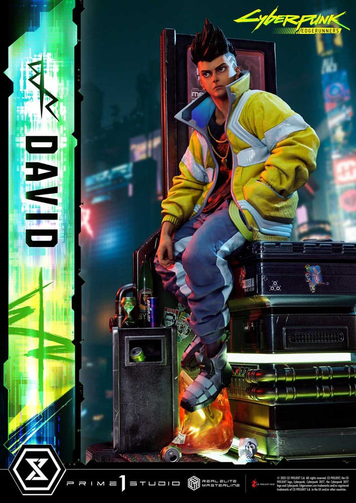 Cyberpunk: Edgerunners Real Elite Masterline Series Statue 1/4 David 58 cm 4582647121530