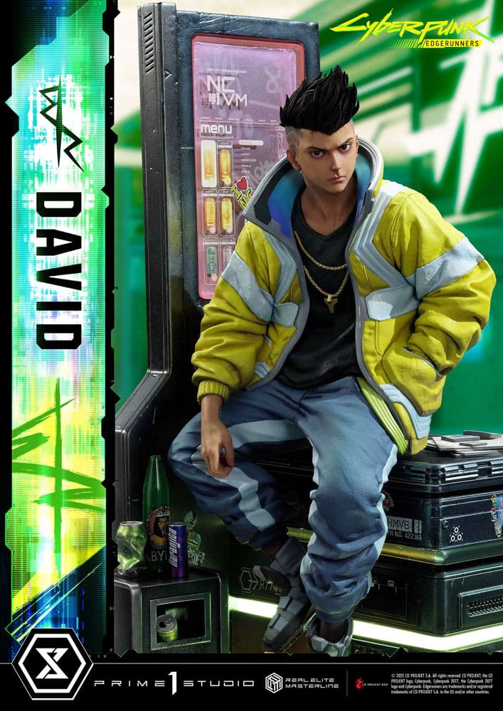 Cyberpunk: Edgerunners Real Elite Masterline Series Statue 1/4 David 58 cm 4582647121530