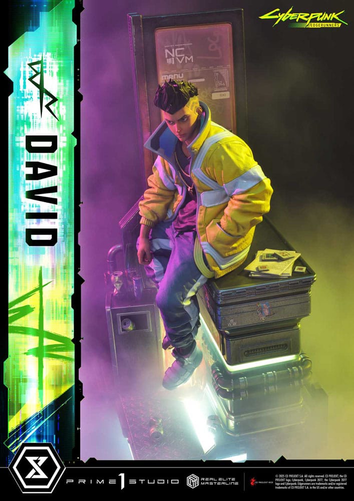 Cyberpunk: Edgerunners Real Elite Masterline Series Statue 1/4 David 58 cm 4582647121530
