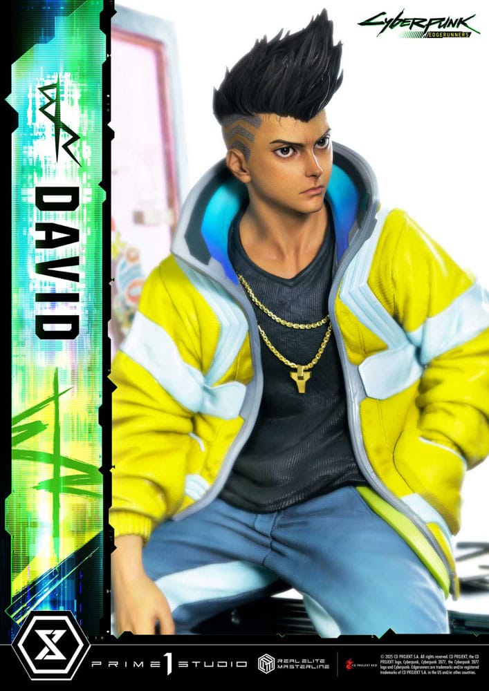 Cyberpunk: Edgerunners Real Elite Masterline Series Statue 1/4 David 58 cm 4582647121530