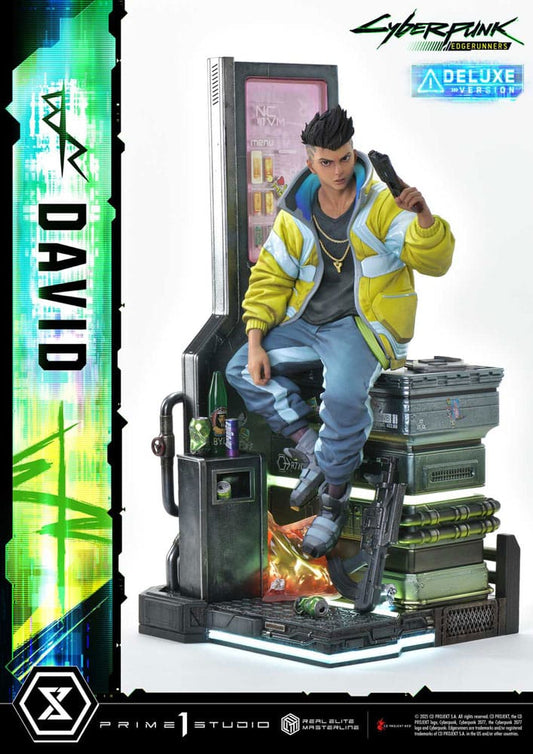 Cyberpunk: Edgerunners Real Elite Masterline Series Statue 1/4 David Bonus Version 58 cm 4582647121547