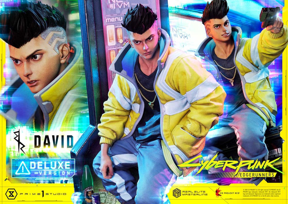 Cyberpunk: Edgerunners Real Elite Masterline Series Statue 1/4 David Bonus Version 58 cm 4582647121547