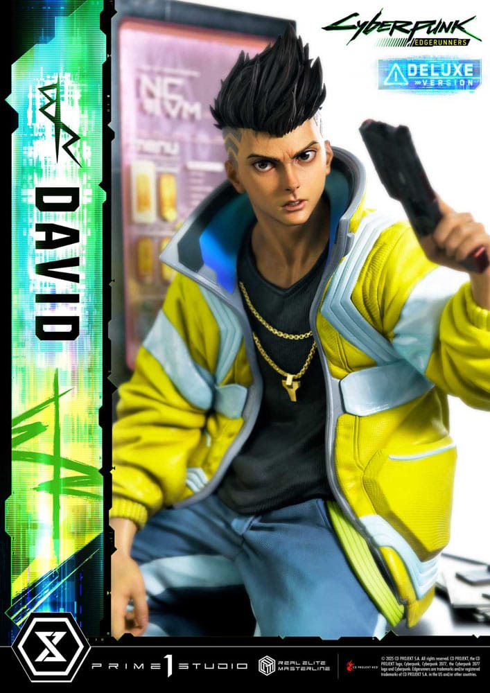 Cyberpunk: Edgerunners Real Elite Masterline Series Statue 1/4 David Bonus Version 58 cm 4582647121547
