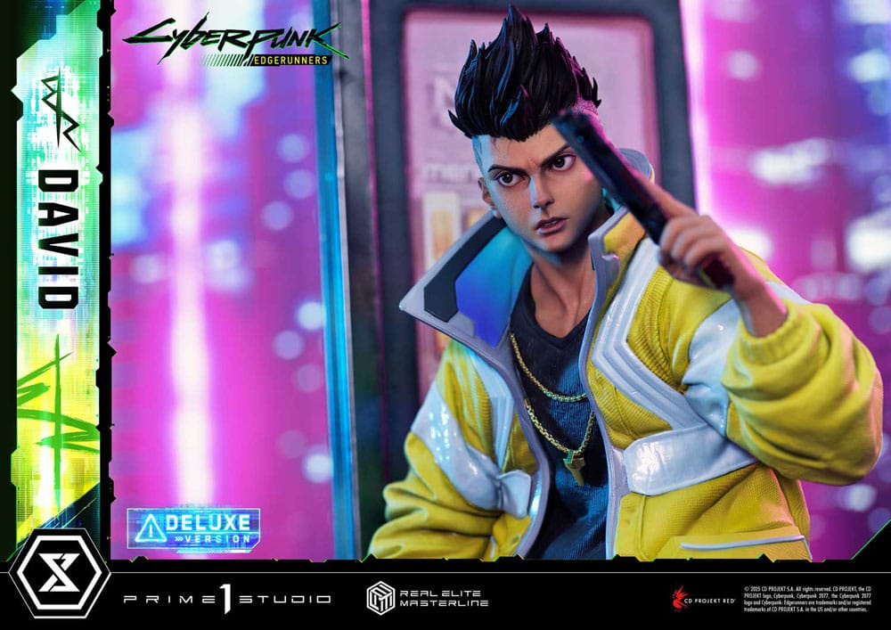 Cyberpunk: Edgerunners Real Elite Masterline Series Statue 1/4 David Bonus Version 58 cm 4582647121547