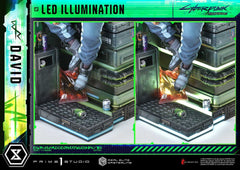 Cyberpunk: Edgerunners Real Elite Masterline Series Statue 1/4 David Bonus Version 58 cm 4582647121547