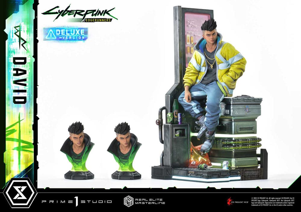 Cyberpunk: Edgerunners Real Elite Masterline Series Statue 1/4 David Bonus Version 58 cm 4582647121547