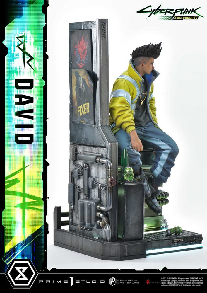 Cyberpunk: Edgerunners Real Elite Masterline Series Statue 1/4 David Bonus Version 58 cm 4582647121547