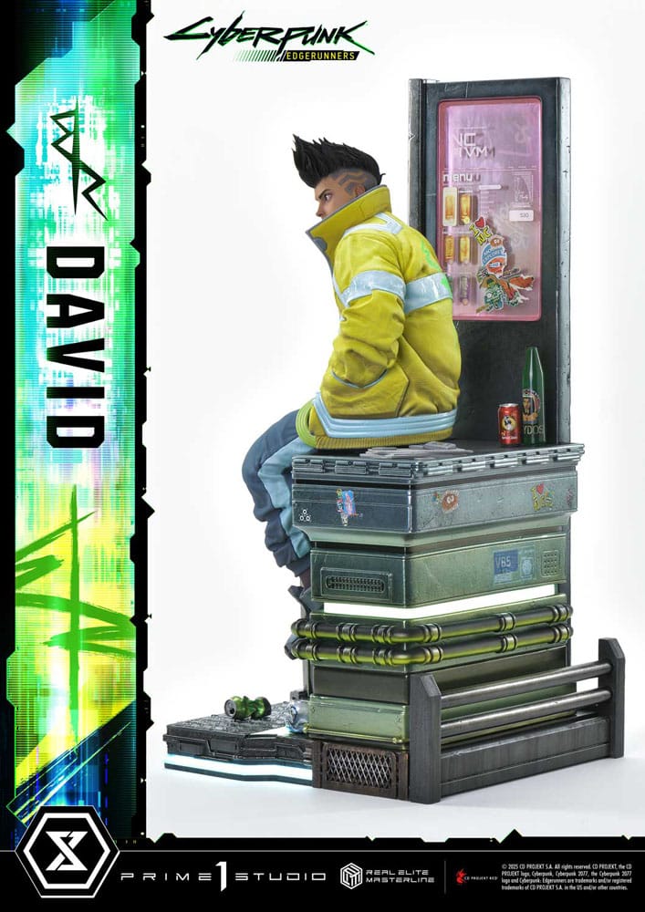 Cyberpunk: Edgerunners Real Elite Masterline Series Statue 1/4 David Bonus Version 58 cm 4582647121547