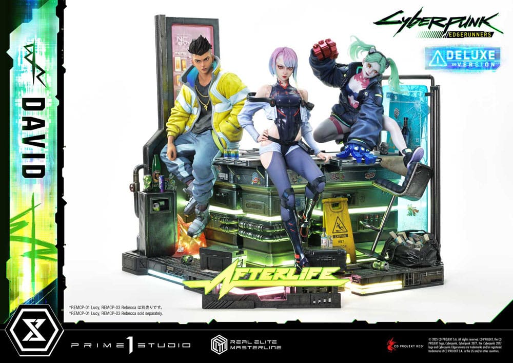 Cyberpunk: Edgerunners Real Elite Masterline Series Statue 1/4 David Bonus Version 58 cm 4582647121547