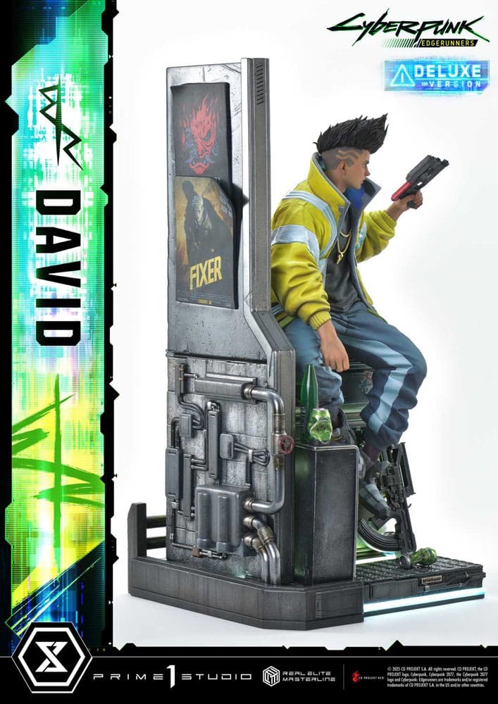 Cyberpunk: Edgerunners Real Elite Masterline Series Statue 1/4 David Bonus Version 58 cm 4582647121547