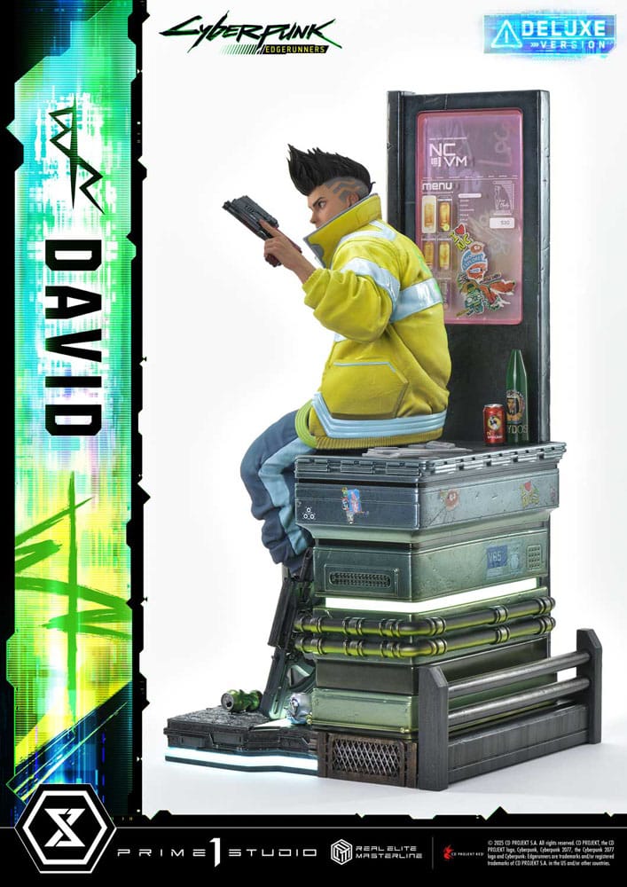 Cyberpunk: Edgerunners Real Elite Masterline Series Statue 1/4 David Bonus Version 58 cm 4582647121547