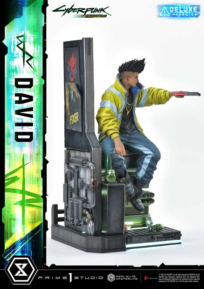 Cyberpunk: Edgerunners Real Elite Masterline Series Statue 1/4 David Bonus Version 58 cm 4582647121547