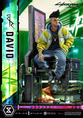 Cyberpunk: Edgerunners Real Elite Masterline Series Statue 1/4 David Deluxe Bonus Version 58 cm 4582647121554