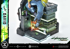 Cyberpunk: Edgerunners Real Elite Masterline Series Statue 1/4 David Deluxe Bonus Version 58 cm 4582647121554