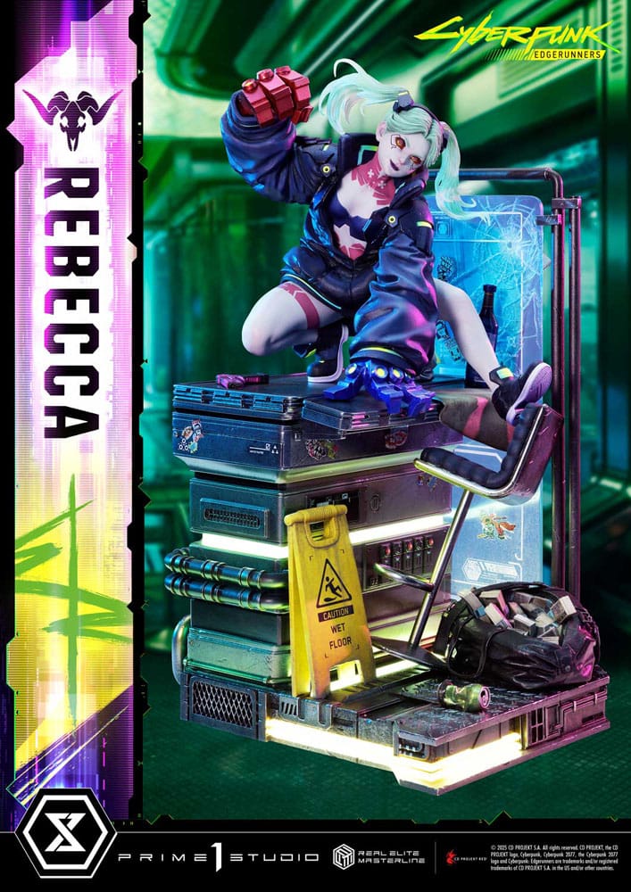 Cyberpunk: Edgerunners Real Elite Masterline Series Statue 1/4 Rebecca 54 cm     4582647121561