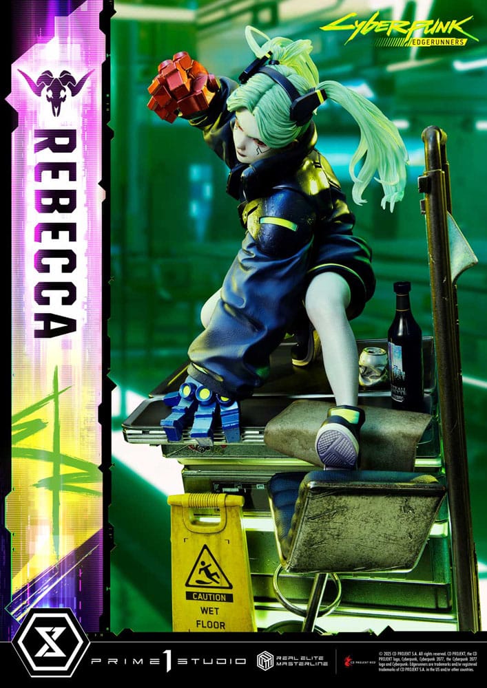 Cyberpunk: Edgerunners Real Elite Masterline Series Statue 1/4 Rebecca 54 cm     4582647121561