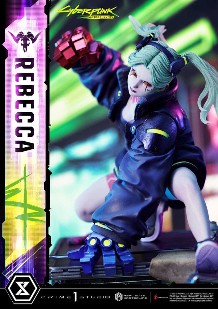 Cyberpunk: Edgerunners Real Elite Masterline Series Statue 1/4 Rebecca 54 cm     4582647121561