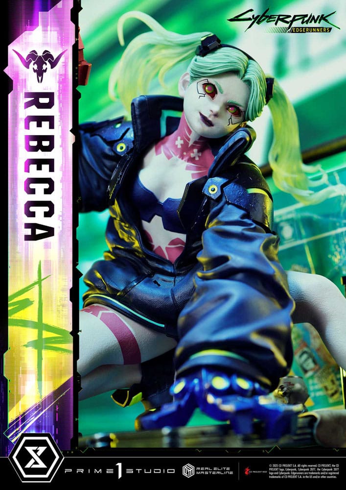 Cyberpunk: Edgerunners Real Elite Masterline Series Statue 1/4 Rebecca 54 cm     4582647121561