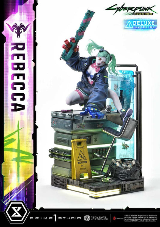 Cyberpunk: Edgerunners Real Elite Masterline Series Statue 1/4 Rebecca Deluxe Version 54 cm   4582647121578