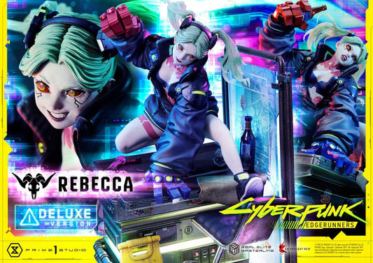 Cyberpunk: Edgerunners Real Elite Masterline Series Statue 1/4 Rebecca Deluxe Version 54 cm   4582647121578