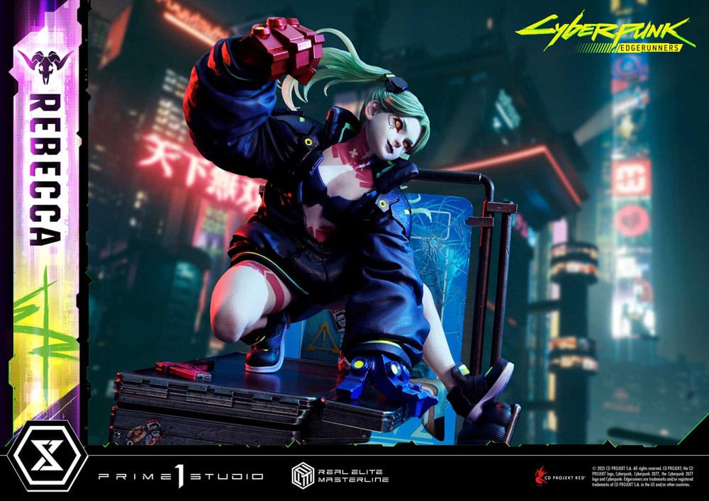 Cyberpunk: Edgerunners Real Elite Masterline Series Statue 1/4 Rebecca Deluxe Version 54 cm   4582647121578