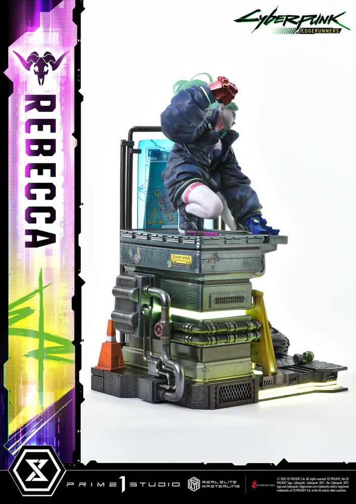 Cyberpunk: Edgerunners Real Elite Masterline Series Statue 1/4 Rebecca Deluxe Version 54 cm   4582647121578