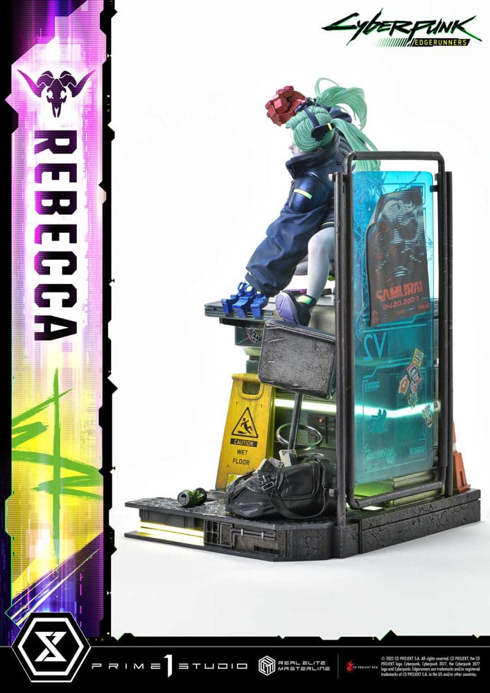 Cyberpunk: Edgerunners Real Elite Masterline Series Statue 1/4 Rebecca Deluxe Version 54 cm   4582647121578