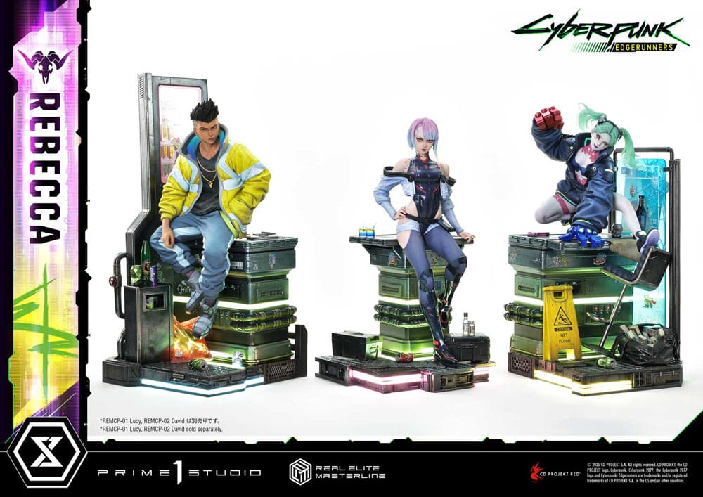 Cyberpunk: Edgerunners Real Elite Masterline Series Statue 1/4 Rebecca Deluxe Version 54 cm   4582647121578