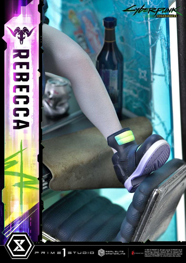 Cyberpunk: Edgerunners Real Elite Masterline Series Statue 1/4 Rebecca Deluxe Version 54 cm   4582647121578