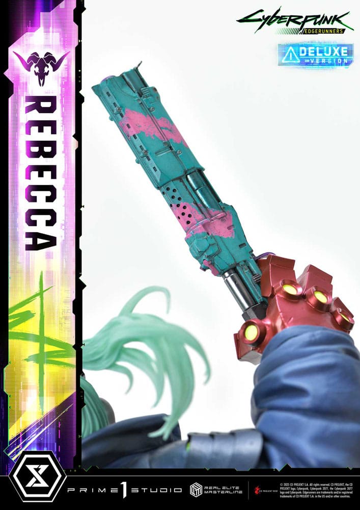 Cyberpunk: Edgerunners Real Elite Masterline Series Statue 1/4 Rebecca Deluxe Version 54 cm   4582647121578
