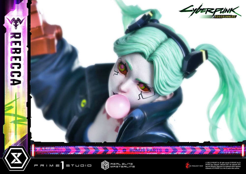 Cyberpunk: Edgerunners Real Elite Masterline Series Statue 1/4 Rebecca Deluxe Bonus Version 54 cm   4582647121585