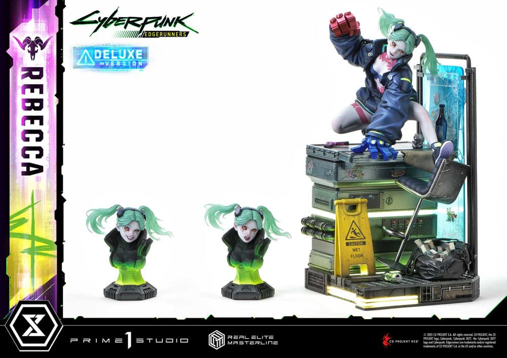 Cyberpunk: Edgerunners Real Elite Masterline Series Statue 1/4 Rebecca Deluxe Bonus Version 54 cm   4582647121585