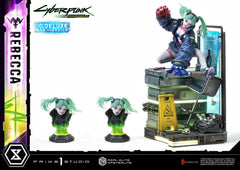 Cyberpunk: Edgerunners Real Elite Masterline Series Statue 1/4 Rebecca Deluxe Bonus Version 54 cm   4582647121585