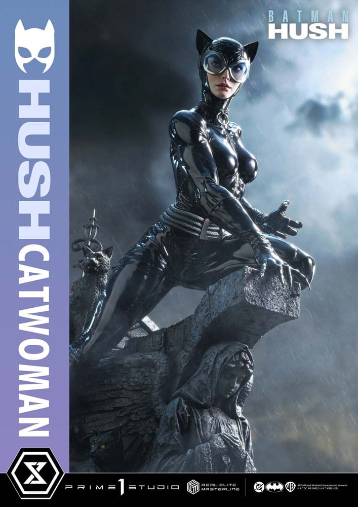 Batman: Hush (Comics) Real Elite Masterline Series Statue 1/3 Catwoman 65 cm 4582647122926