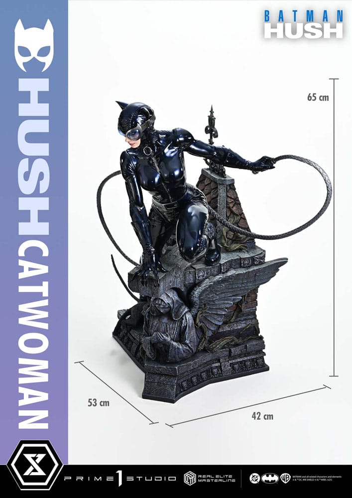 Batman: Hush (Comics) Real Elite Masterline Series Statue 1/3 Catwoman Deluxe Version 65 cm 4582647122933