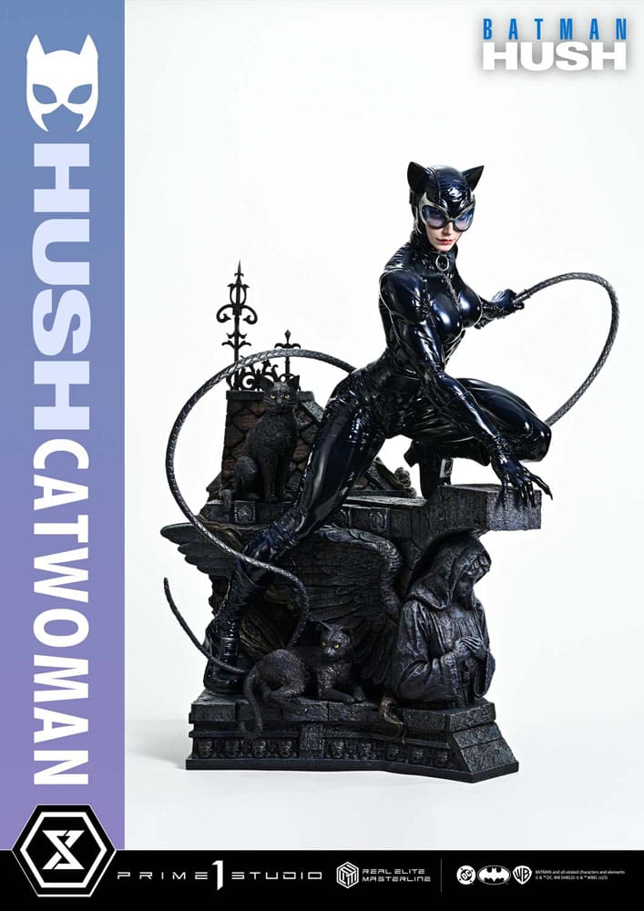 Batman: Hush (Comics) Real Elite Masterline Series Statue 1/3 Catwoman Deluxe Version 65 cm 4582647122933