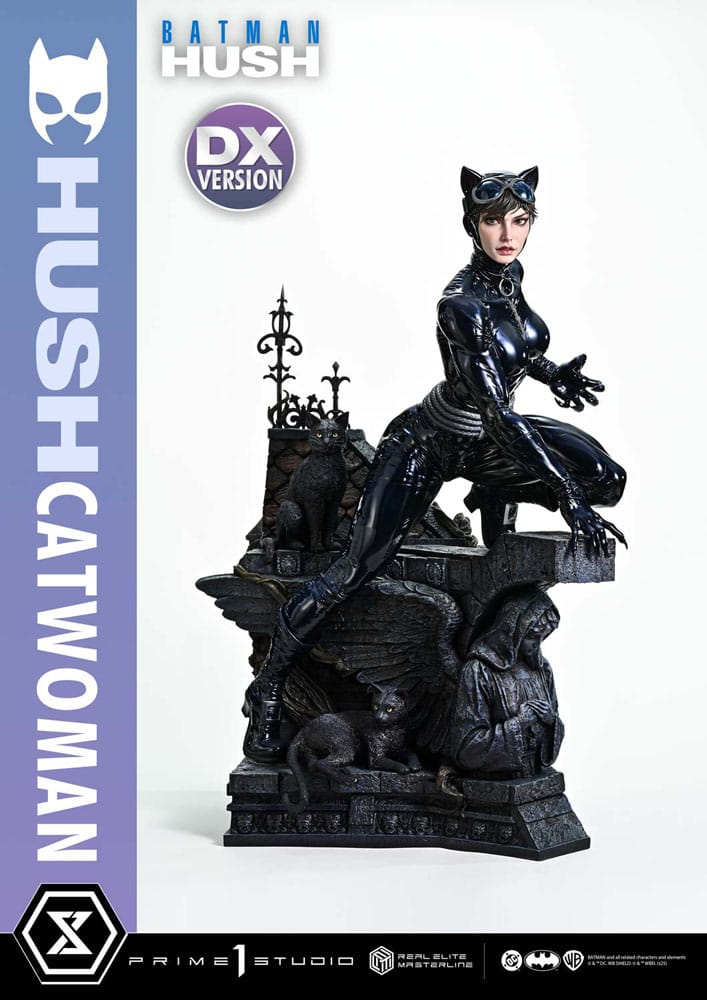 Batman: Hush (Comics) Real Elite Masterline Series Statue 1/3 Catwoman Deluxe Bonus Version 65 cm 4582647122940