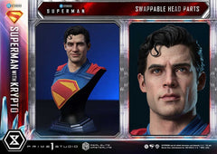 Superman (2025) Real Elite Masterline Series Statue 1/3 Superman with Krypto 95 cm  4582647123015