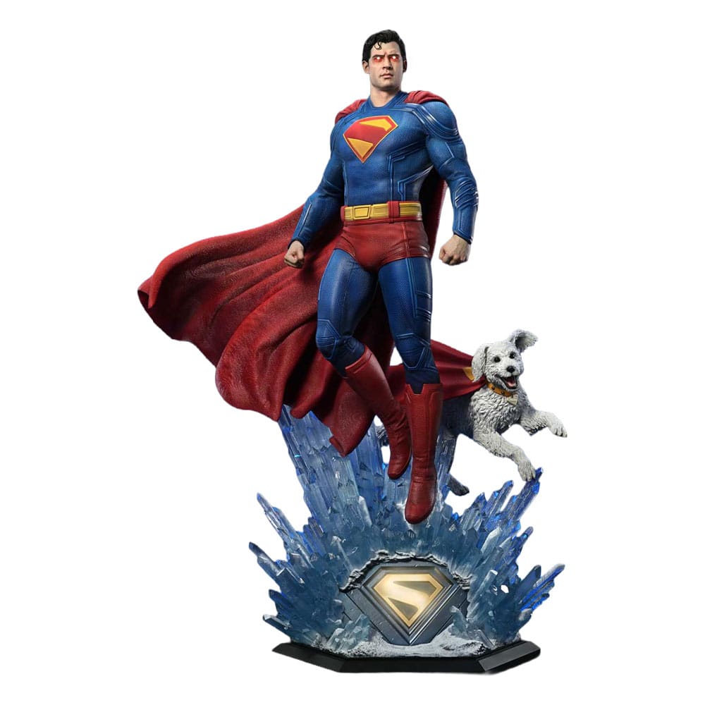 Superman (2025) Real Elite Masterline Series Statue 1/3 Superman with Krypto Bonus Version 95 cm  4582647123022