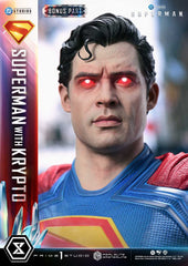 Superman (2025) Real Elite Masterline Series Statue 1/3 Superman with Krypto Bonus Version 95 cm  4582647123022