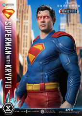 Superman (2025) Real Elite Masterline Series Statue 1/3 Superman with Krypto Bonus Version 95 cm  4582647123022