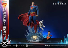 Superman (2025) Real Elite Masterline Series Statue 1/3 Superman with Krypto Bonus Version 95 cm  4582647123022