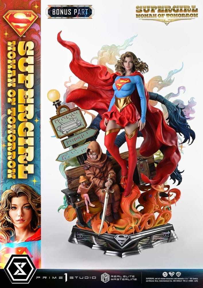 DC Comics Real Elite Masterline Series Statue 1/4 Supergirl Woman of Tomorrow Bonus Version 63 cm 4582647125125