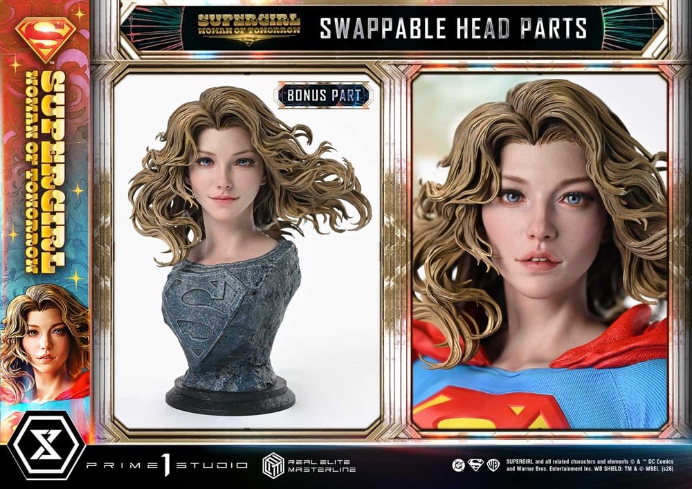 DC Comics Real Elite Masterline Series Statue 1/4 Supergirl Woman of Tomorrow Bonus Version 63 cm 4582647125125