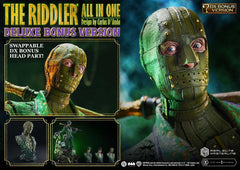 DC Comics Real Elite Masterline Series Statue 1/3 The Riddler All In One (Design by Carlos D'Anda) DX Bonus Version 74 cm 4582647125293