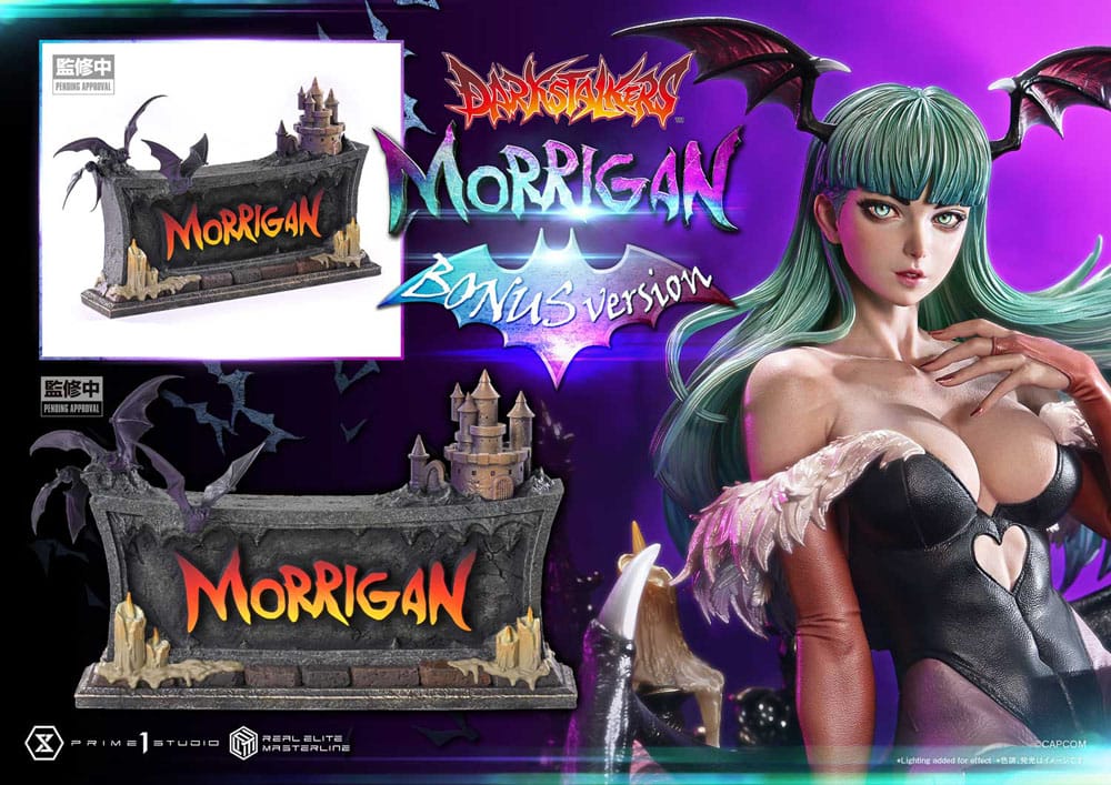 Darkstalkers Real Elite Masterline Series Statue 1/4 Morrigan Bonus Version 55 cm 4582647121479
