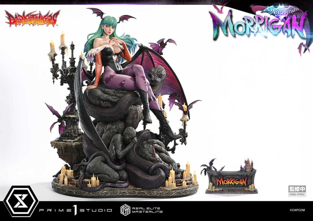 Darkstalkers Real Elite Masterline Series Statue 1/4 Morrigan Bonus Version 55 cm 4582647121479