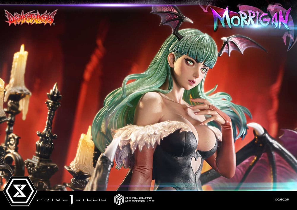 Darkstalkers Real Elite Masterline Series Statue 1/4 Morrigan Bonus Version 55 cm 4582647121479